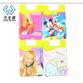 lovely cute shape sticky silicone card holder for various mobile phone